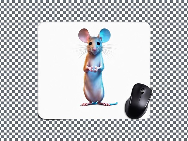 PSD pad de souris psd isolé sur un fond transparent