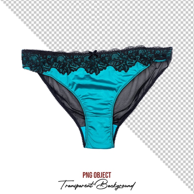 Panty féminine isolée sur un fond transparent