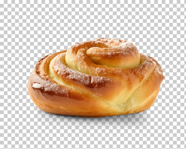 PSD pão doce isolado em fundo transparente png psd