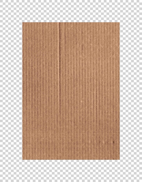 PSD papier brun psd sur fond transparent