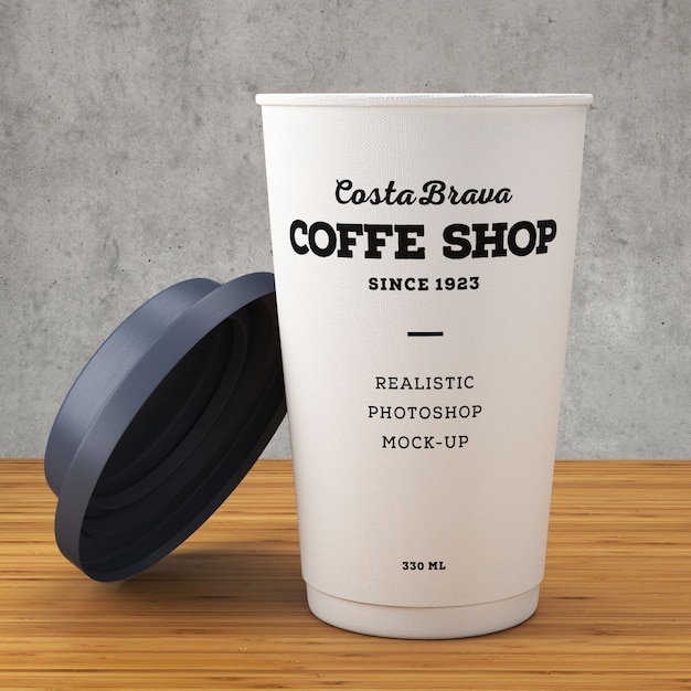 Papierkaffeetasse Mockup