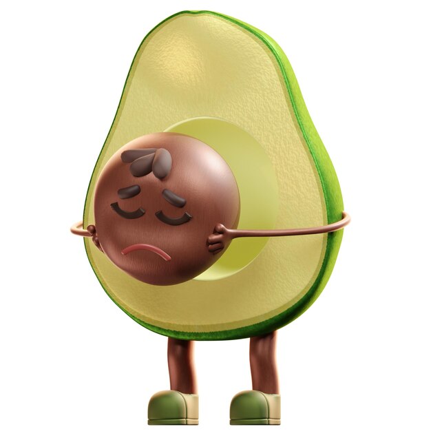 Personnage d'avocat 3D