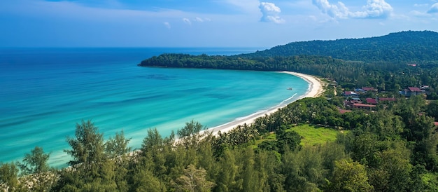 PSD des plages tropicales sereines