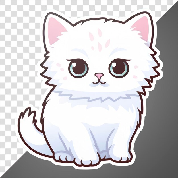 PSD png chat animal mammifère chaton généré par l'ia image par rawpixel