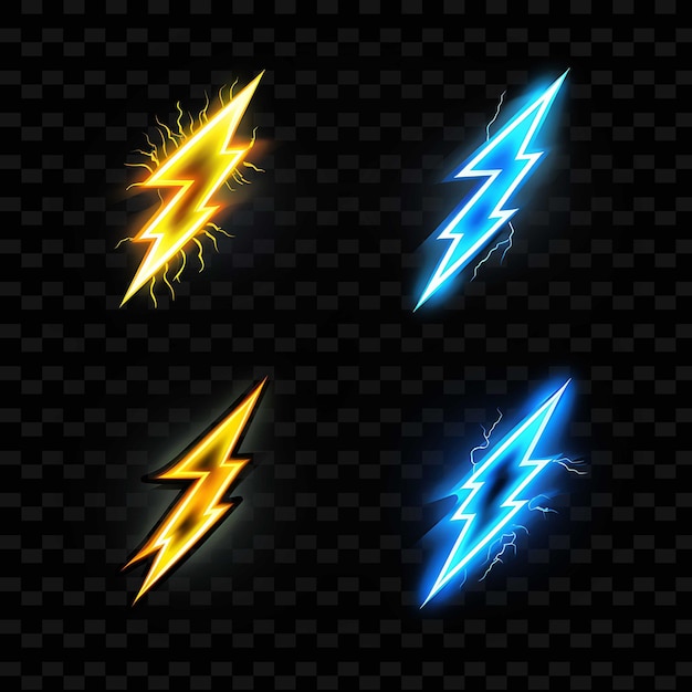 PNG Creative Emoji Neon Line Elementos de Design Moderno para Obras de Arte Vibrantes e Cativantes