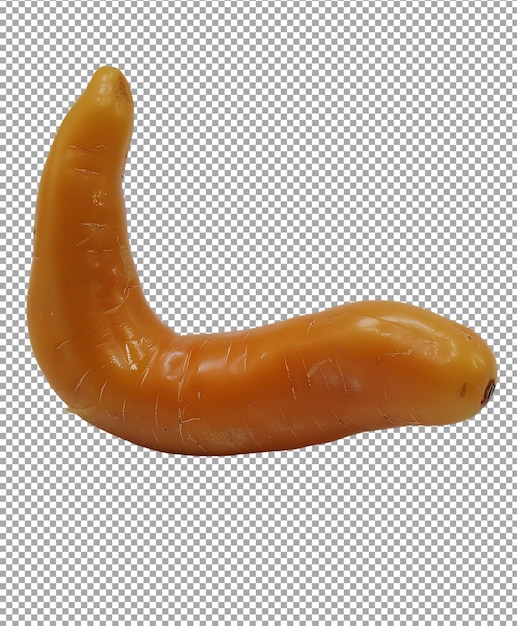 PSD png de cenoura isolado em fundo transparente