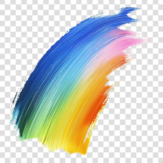 PSD png regenbogen-hintergründe mit weißem hintergrund