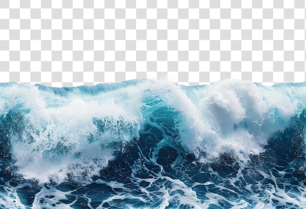 PSD png vagues plus élevées frontière extérieure nature du tsunami