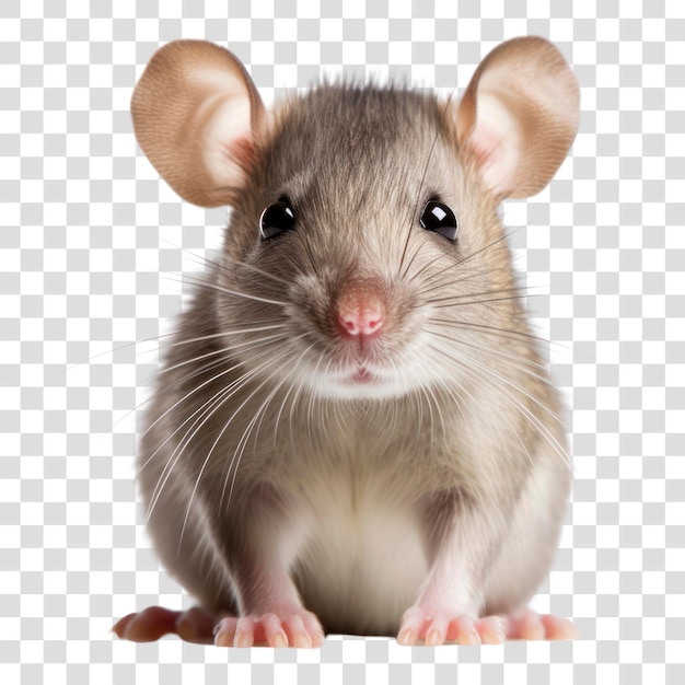 Portrait d'animal au visage de rat