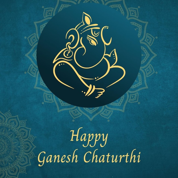 PSD poster di ganesh chaturthi