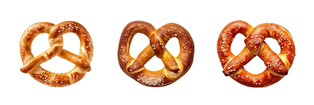 PSD pretzels frescos e deliciosos