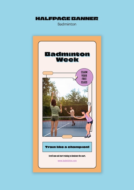 Progettazione del modello di badminton