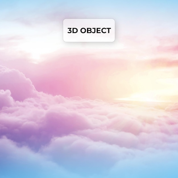 PSD psd cloud sunset png sfondo trasparente