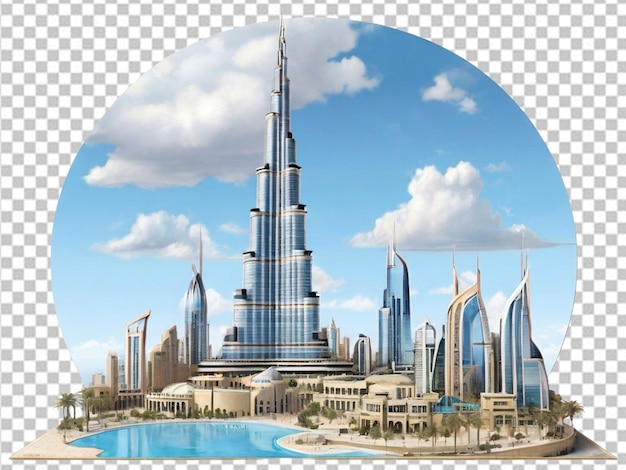 PSD eines Burj Khalif