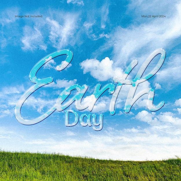 PSD psd world earth day design per i social media e il modello di post di instagram