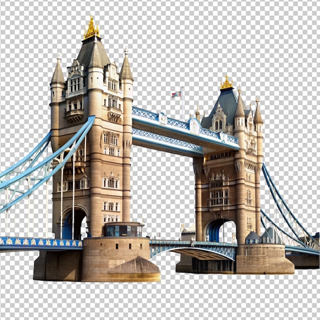 Rendering del Tower Bridge a Londra, Regno Unito