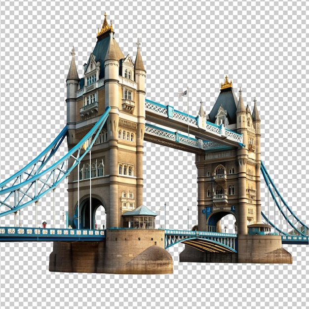 Rendering del Tower Bridge a Londra, Regno Unito