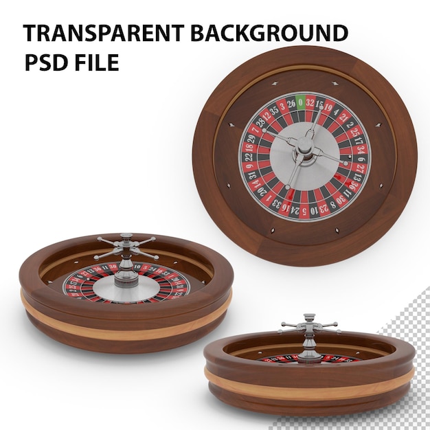 PSD roda de roleta png