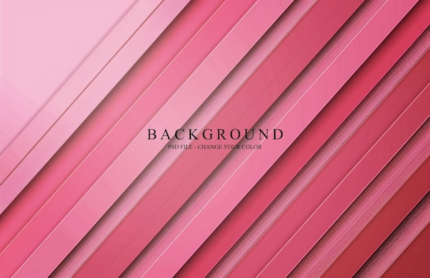 rosa Gradient-Hintergrund mit diagonalen Linien