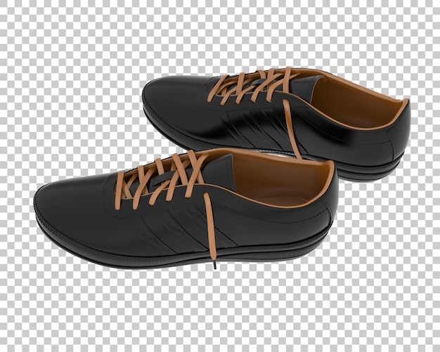 PSD scarpe isolate su sfondo trasparente illustrazione rendering 3d