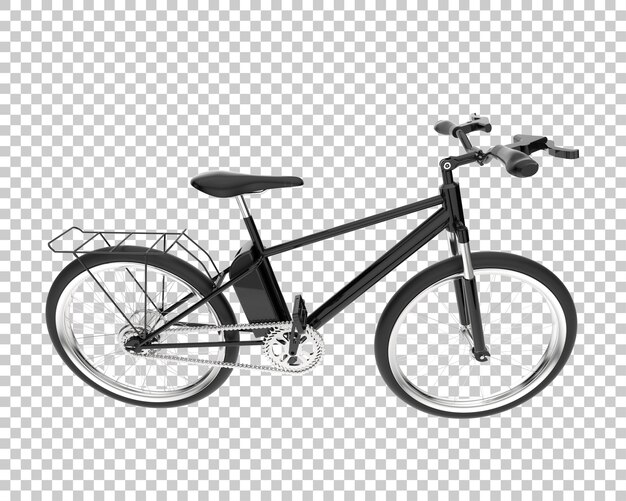 PSD schnelles fahrrad isoliert auf transparentem hintergrund 3d-rendering-illustration