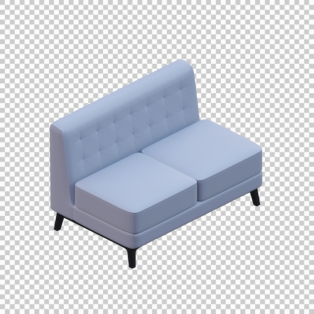 Sofa 3D-Render-Designelement 04