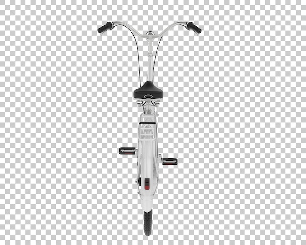 PSD stadtfahrrad isoliert auf dem hintergrund 3d-rendering-illustration