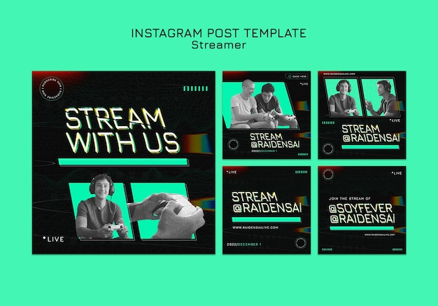 Streamen von Job-Instagram-Posts