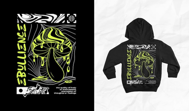 PSD streetwear-design-kleidung oder -poster