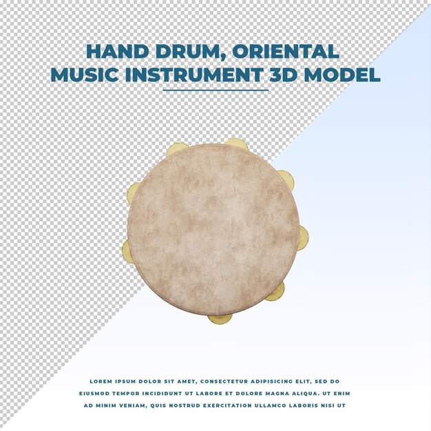 PSD tambour à main instrument de musique orientale