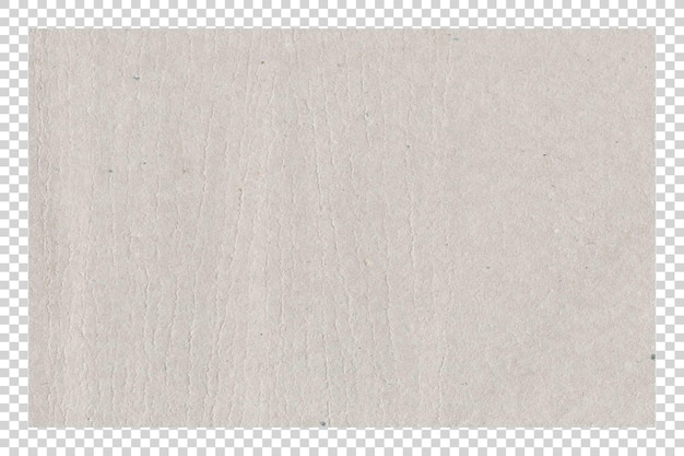 PSD texture de papier blanc psd sur fond transparent