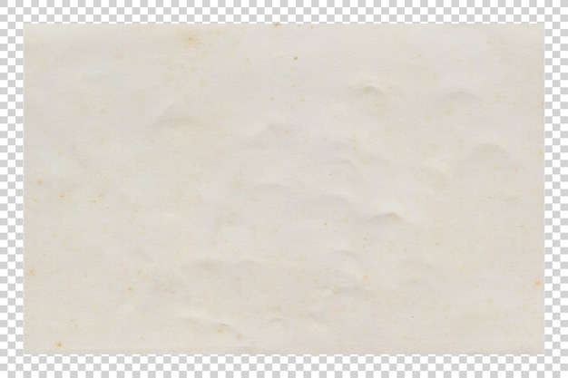 Texture de papier PSD sur fond transparent