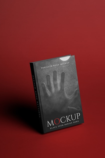 Thriller-Buchcover-Mockup