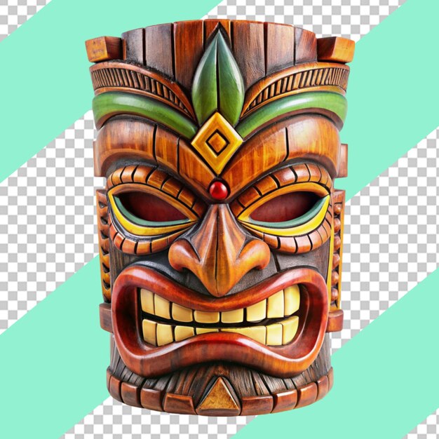 Tiki-Masken hawaiianisches Stammes-Totem png