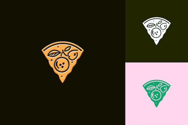 PSD uno sfondo verde e rosa con un logo di un logo verde e rosa