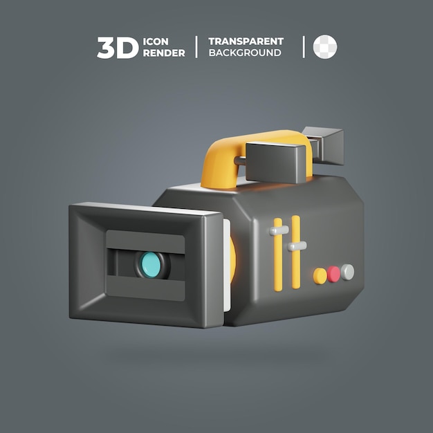 Vidéo de la caméra 3D Icon