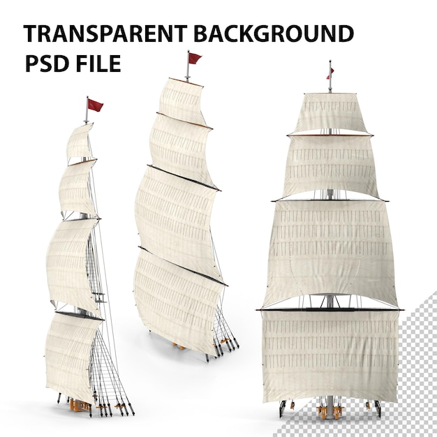 PSD voiles surélevées png