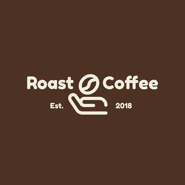 Vecteur gratuit coffee shop logo template