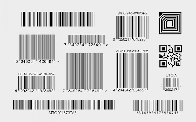 Collection de codes à barres