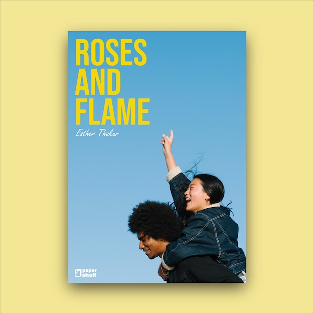 couverture de livre wattpad roses et flammes