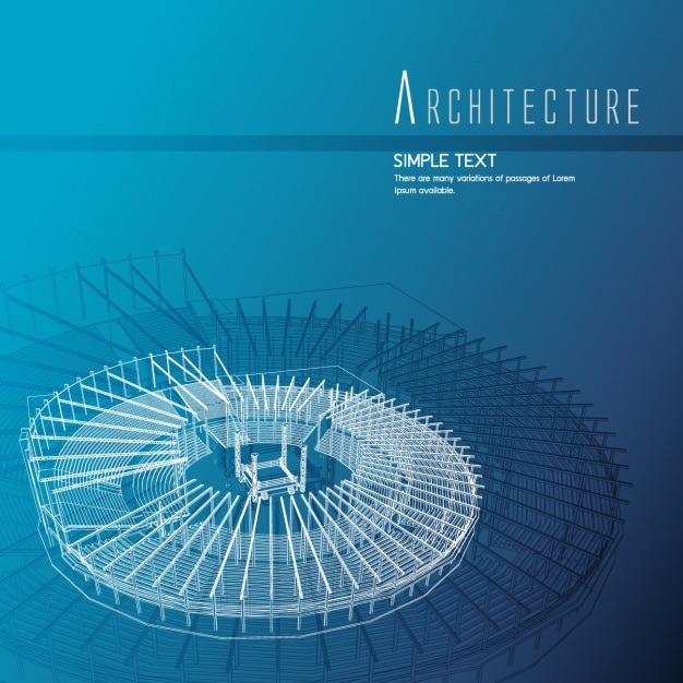 Vecteur gratuit design architecture d&#39;arrière-plan