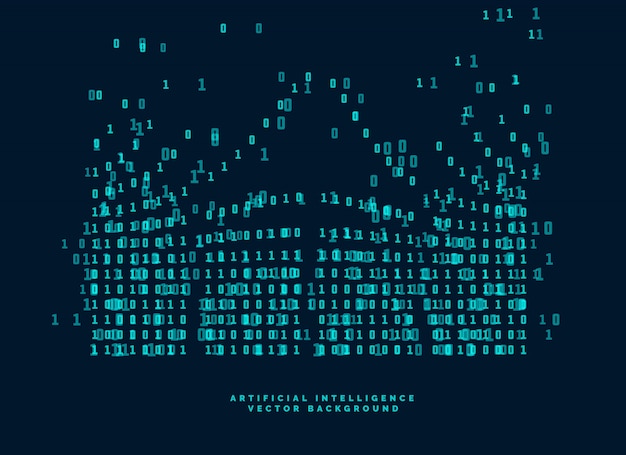 Diagramme de code numérique pour la technologie et l&#39;intelligence artificielle