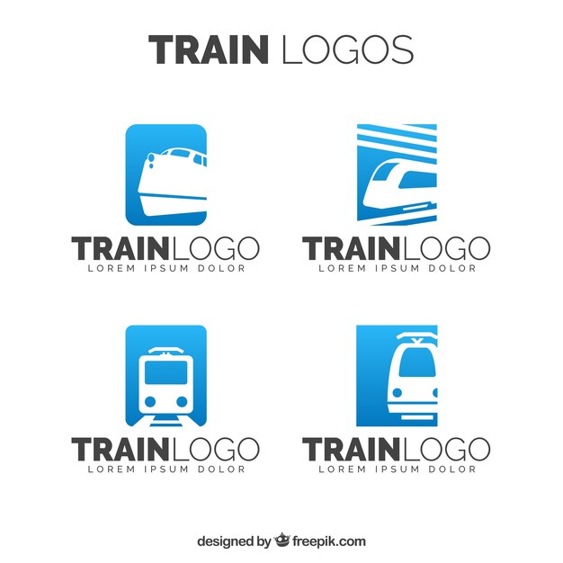 Divers logos de train