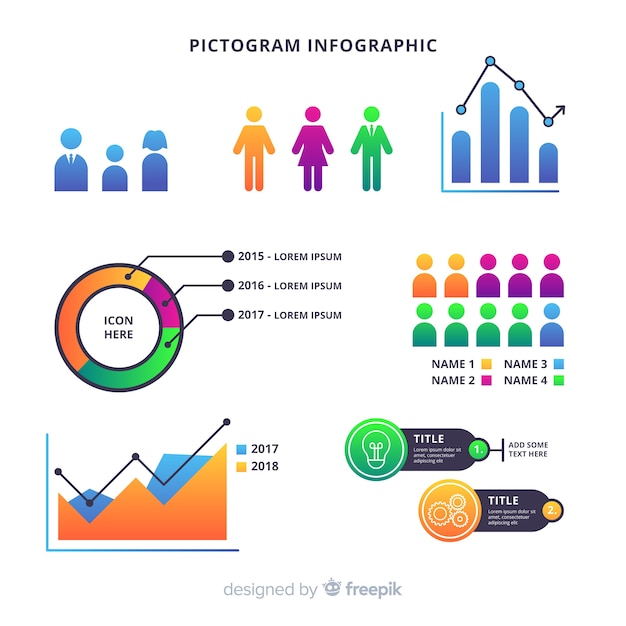 Infographie de pictogramme