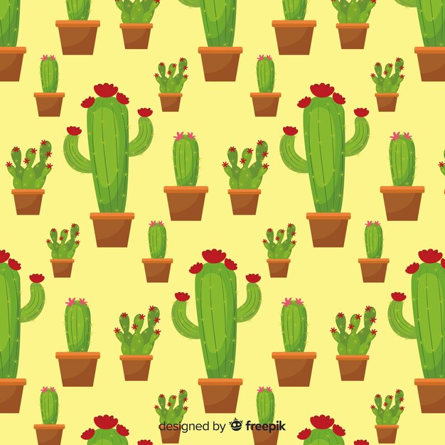 Motif de cactus