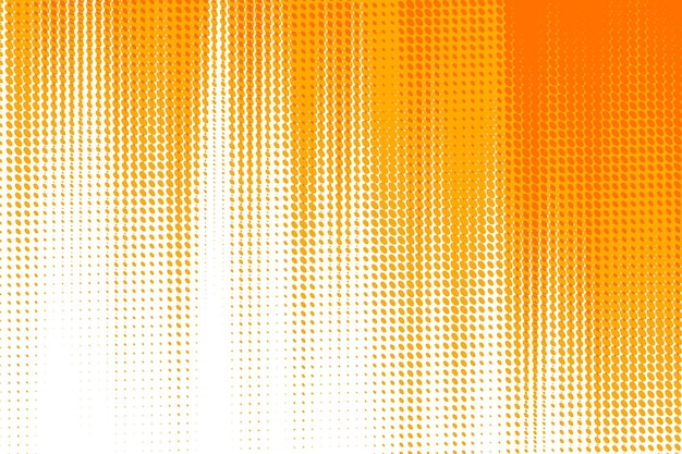 Vecteur gratuit toile de fond de texture demi-teinte blanche et orange dans un vecteur de style abstrait