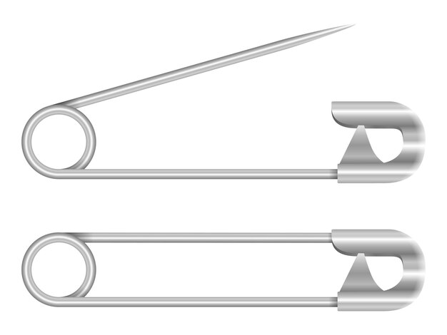 Vecteur aiguilles de sécurité