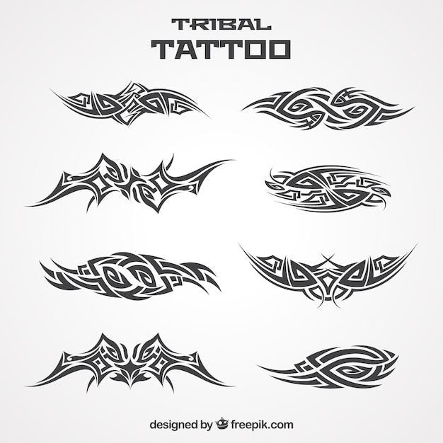 Collection de tatouage tribal