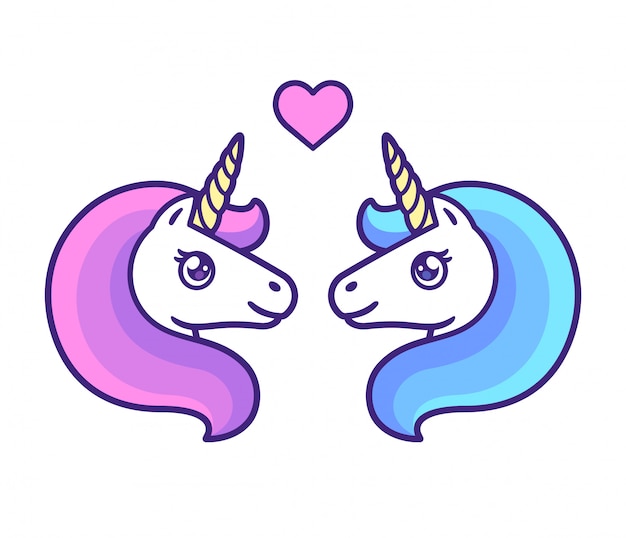 Couple de licorne