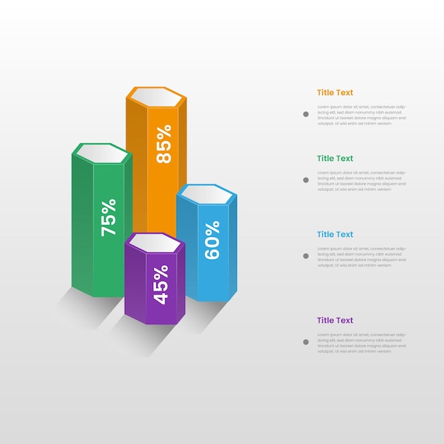 élément de graphique infographique bussines